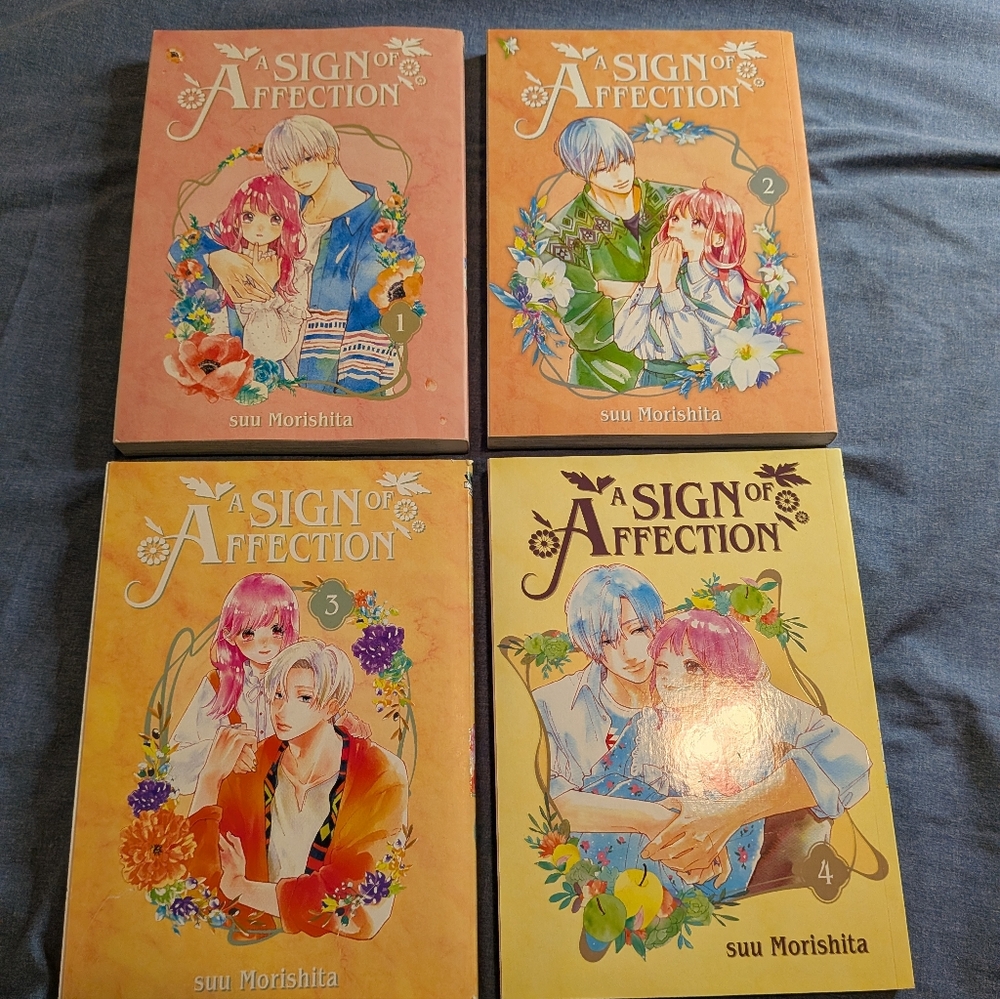 A Sign of Affection Manga Volumes 1-4